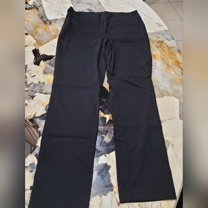 Hilary Radley Black Straight Leg Pants & Jumpsuits